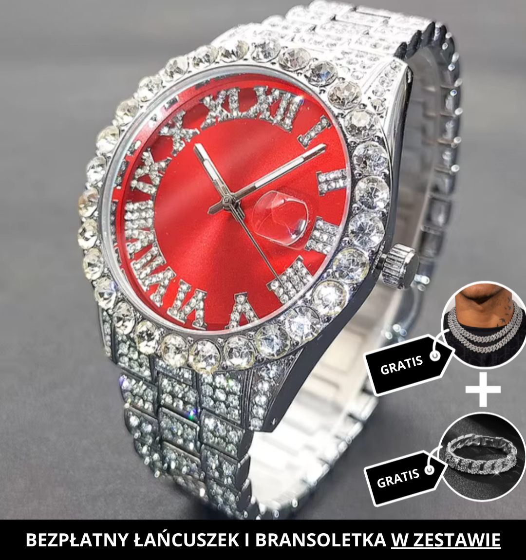 Prezydencki zegarek z brylantami