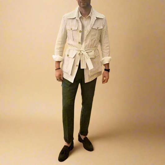 KAMIZELKA Z PASKIEM ROBERTO TIZIANO