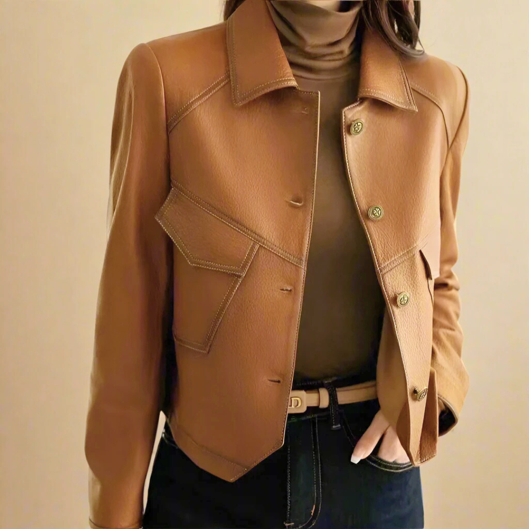 SKÓRZANA KURTKA ISABELLA LUCIA