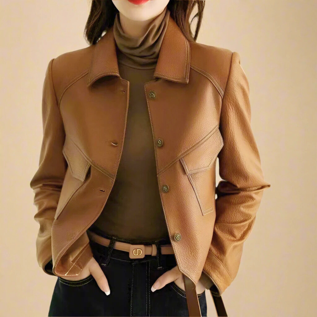 SKÓRZANA KURTKA ISABELLA LUCIA