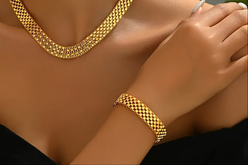 Złota Bransoletka Minimalistyczna