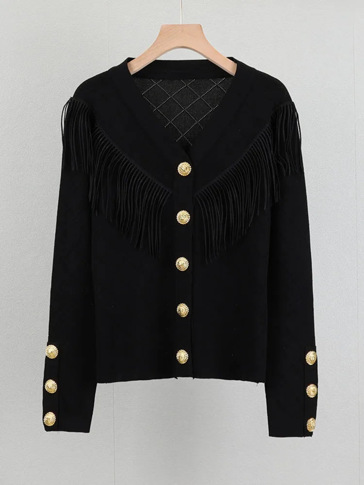 Dzianinowy kardigan Victoria Creil