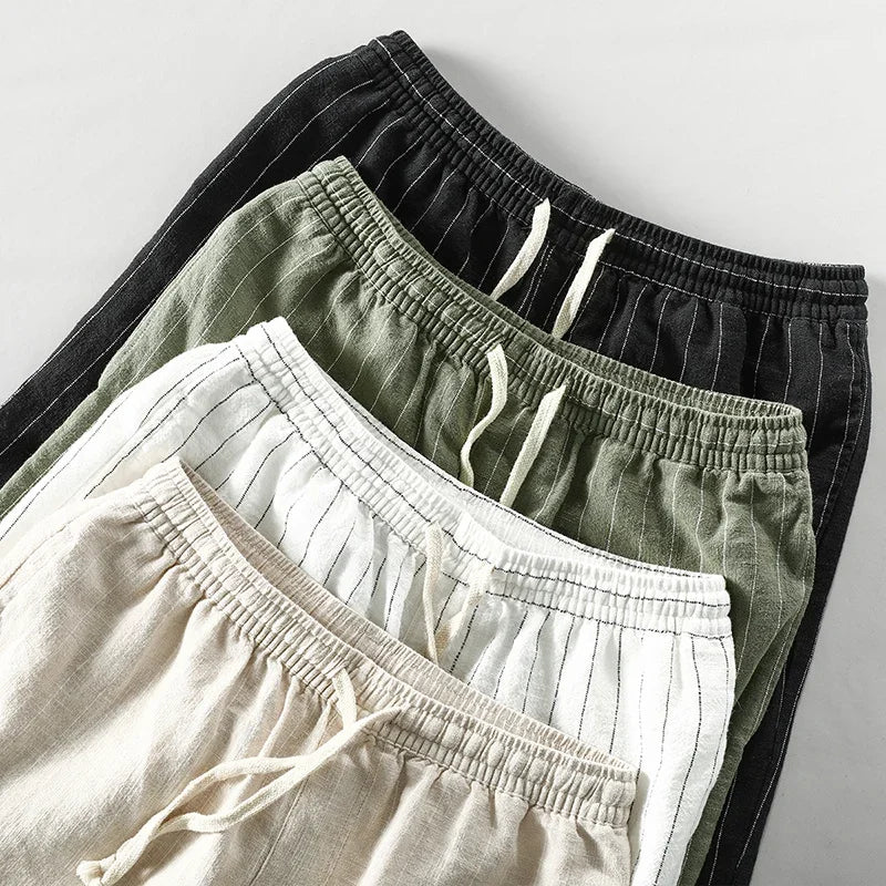 Letnie spodenki w paski Fredona