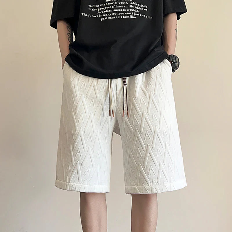 Patchworkowe spodenki Laurent Damian „V”