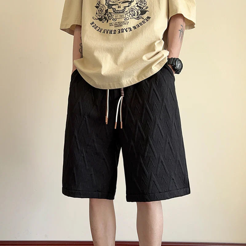 Patchworkowe spodenki Laurent Damian „V”