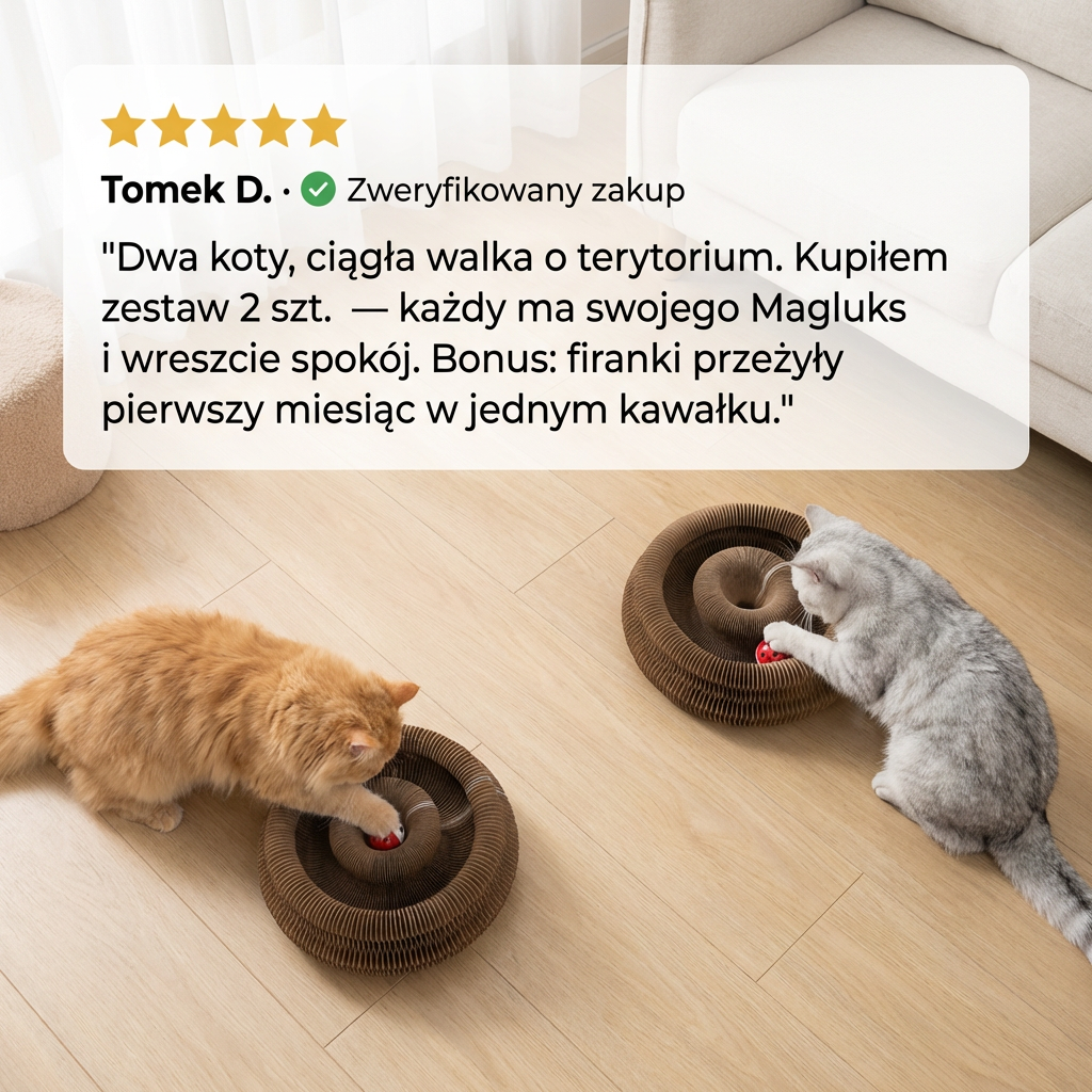 Interaktywny Drapak Dla Kotów Magluks