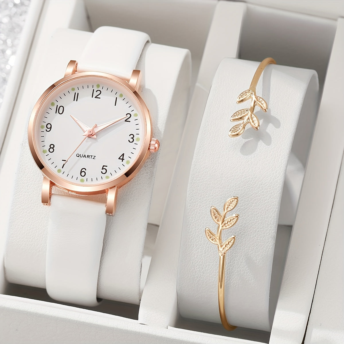 Zestaw zegarek + bransoletka damska