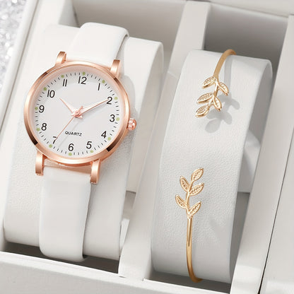 Zestaw zegarek + bransoletka damska