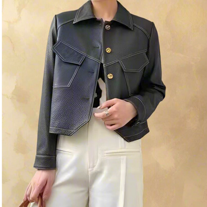 SKÓRZANA KURTKA ISABELLA LUCIA