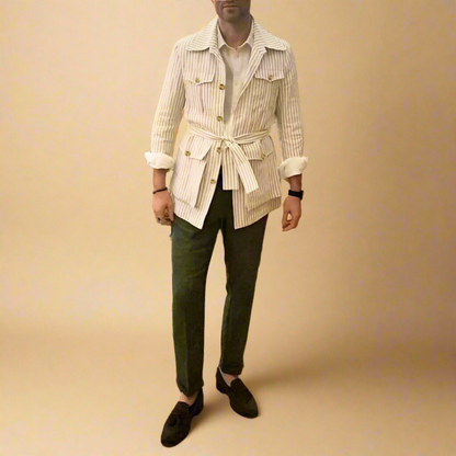 KAMIZELKA Z PASKIEM ROBERTO TIZIANO