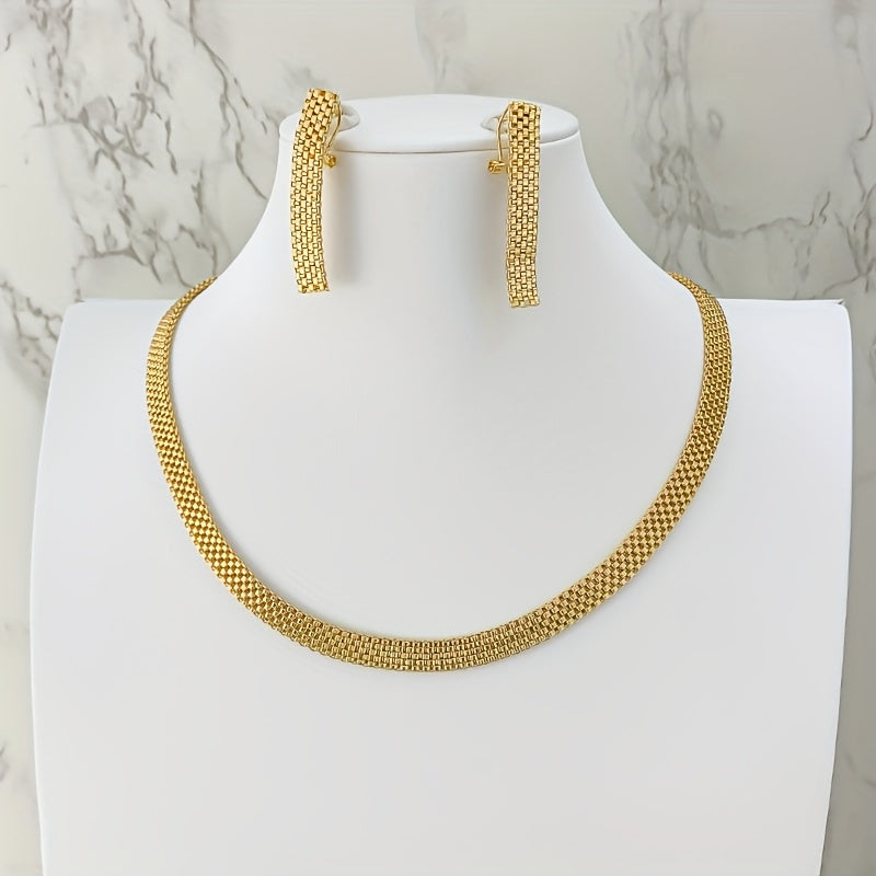 Złote Kolczyki Wiszące