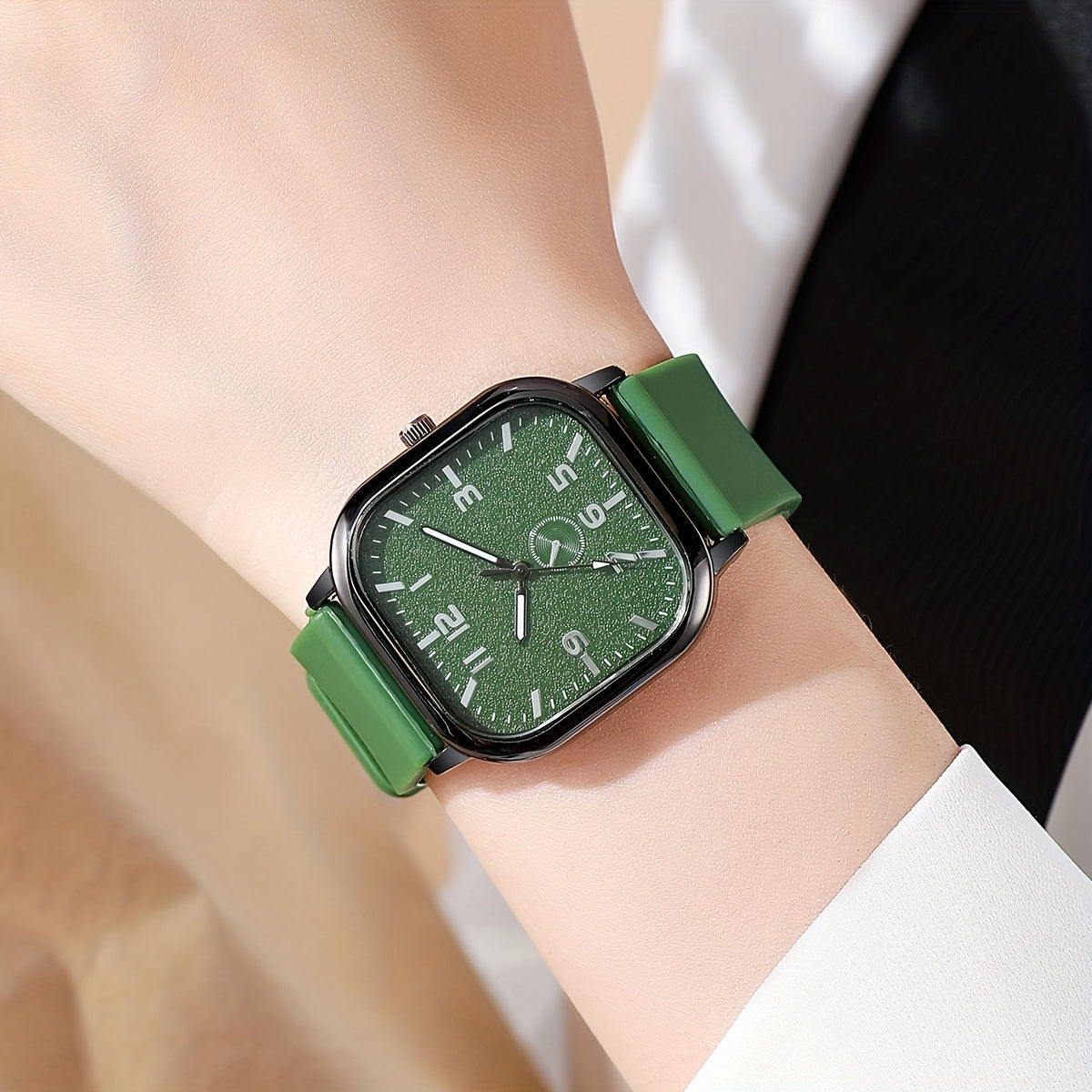 Damski Elegancki Zegarek Kwarcowy 35 mm