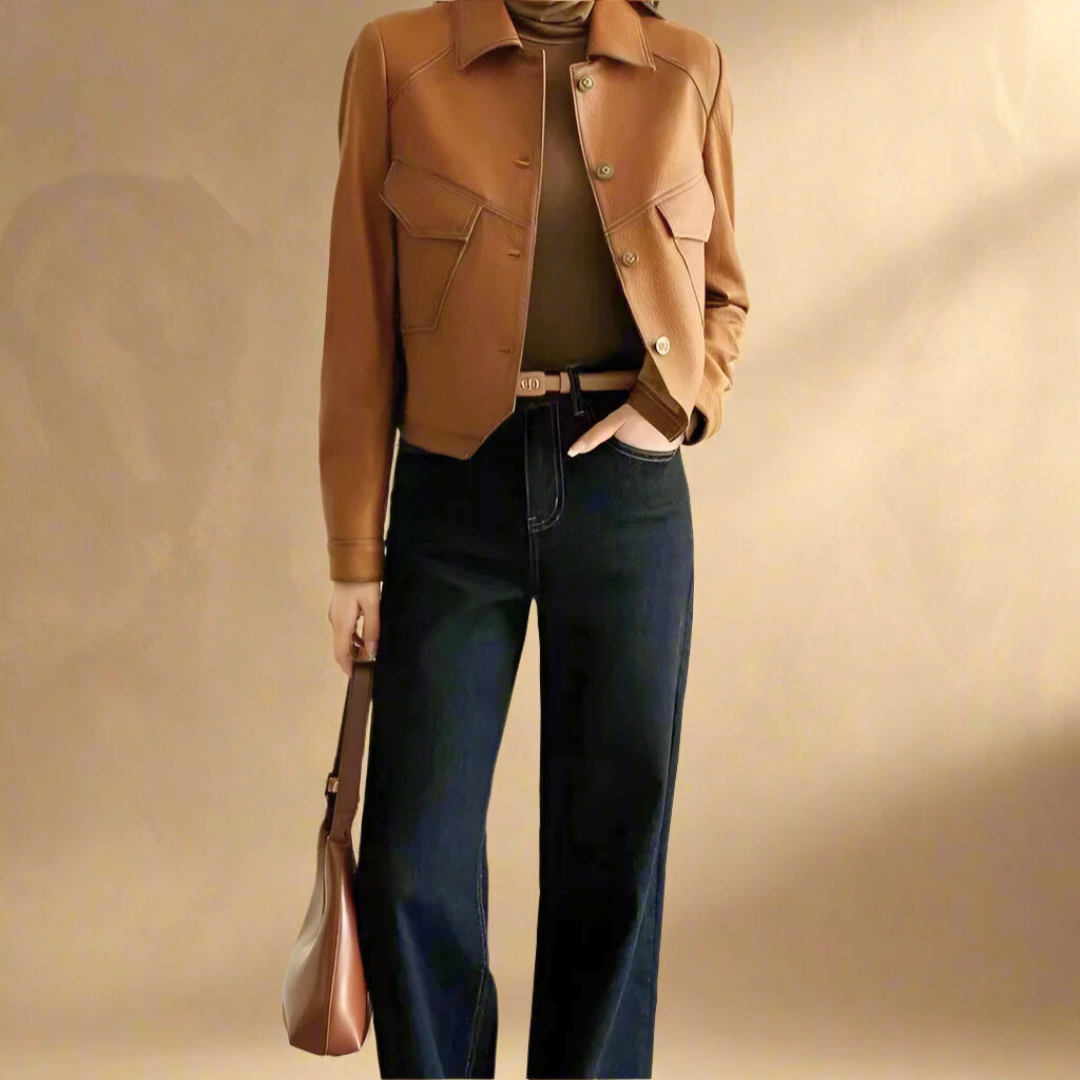 SKÓRZANA KURTKA ISABELLA LUCIA