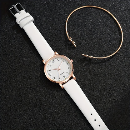 Zestaw zegarek + bransoletka damska