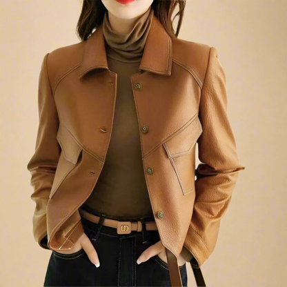 SKÓRZANA KURTKA ISABELLA LUCIA