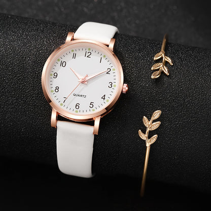 Zestaw zegarek + bransoletka damska