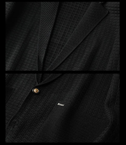 ŻAKARDOWA MARYNARKA ALESSANDRO BORONI