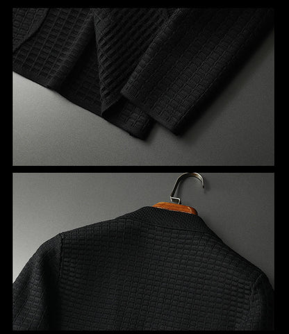 ŻAKARDOWA MARYNARKA ALESSANDRO BORONI