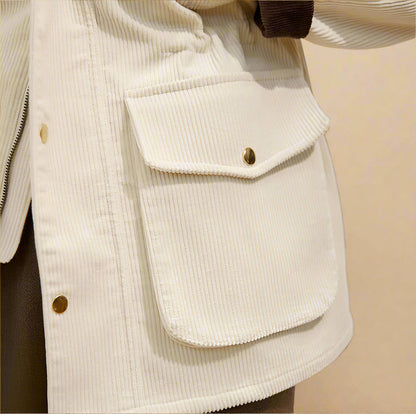 SZTRUKSOWY PŁASZCZ LORENZO MATTEO