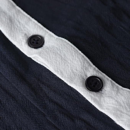 KOSZULA LNIANA Z DŁUGIM RĘKAWEM MASSIMO FRANCO