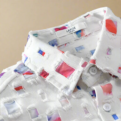 KOSZULKA Z MOZAIKĄ GIOVANNI LUCA