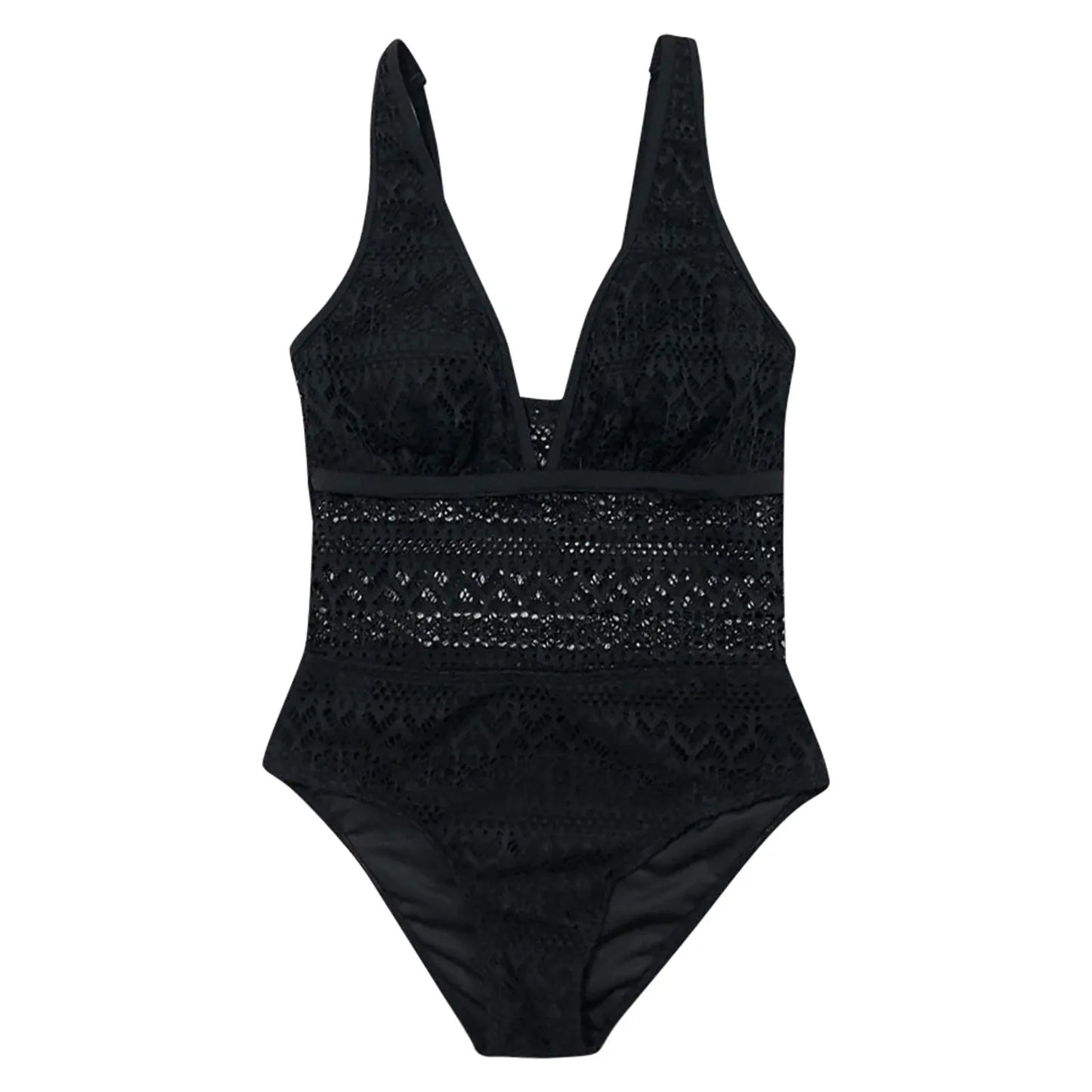 Monokini z dekoltem w serek - Luna Lace