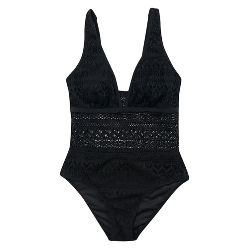 Monokini z dekoltem w serek - Luna Lace