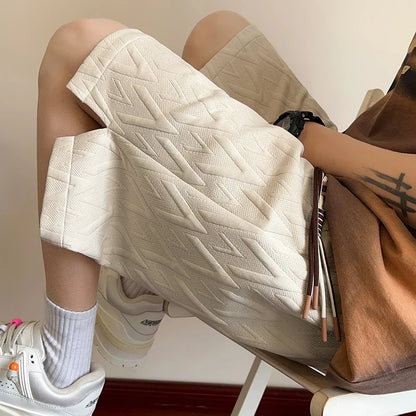 Patchworkowe spodenki Laurent Damian „V”