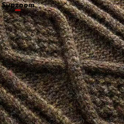 SWETER Z DZIANINY GIOVANNI ALESSANDRO