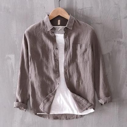 Lniana koszula męska Nicolo