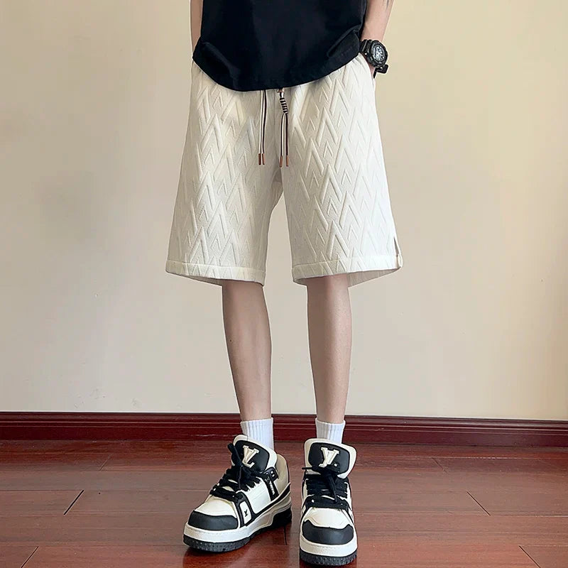 Patchworkowe spodenki Laurent Damian „V”