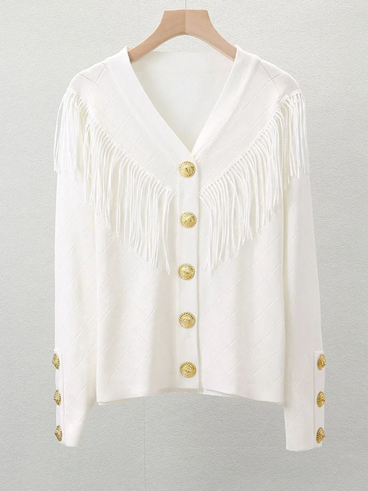 Dzianinowy kardigan Victoria Creil