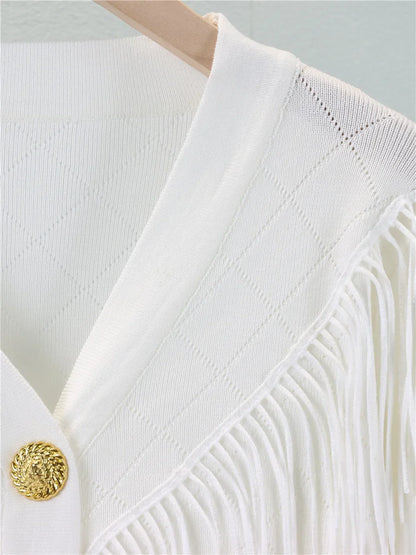 Dzianinowy kardigan Victoria Creil