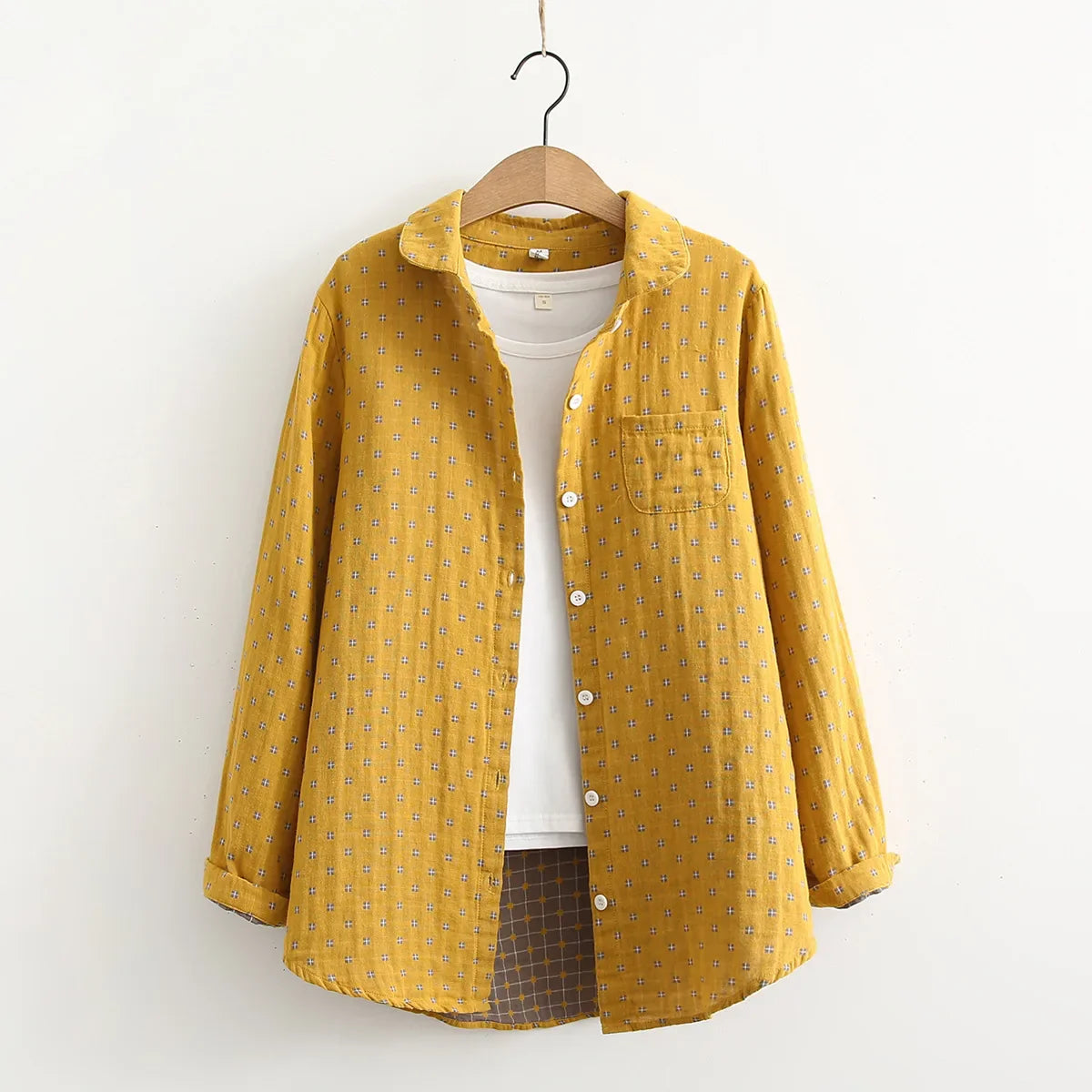 Bawełniana koszula Tiffany Crow