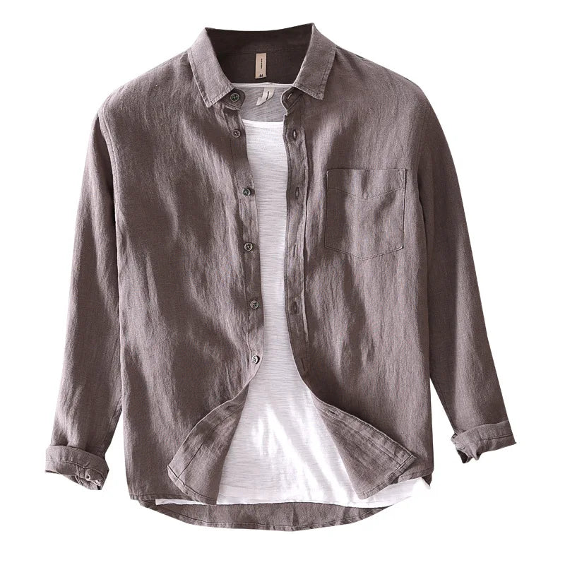 Lniana koszula męska Nicolo