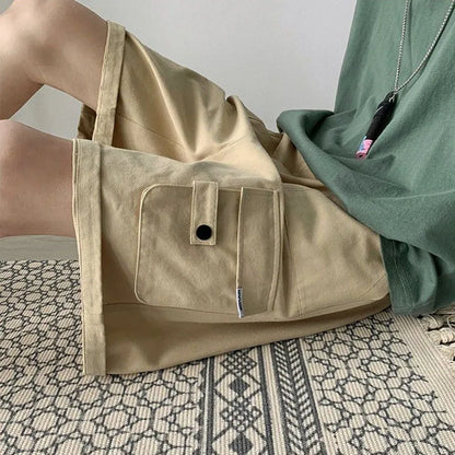 LEKKIE SPODENKI CARGO TYPU BERMUDY