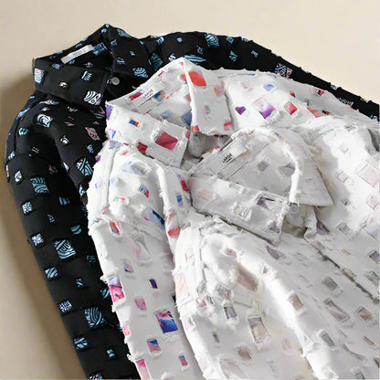 KOSZULKA Z MOZAIKĄ GIOVANNI LUCA