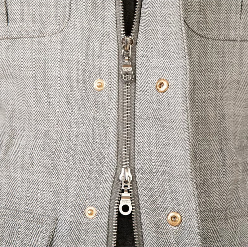 LNIANO-BAWEŁNIANY PŁASZCZ FEDERICO STEFANO