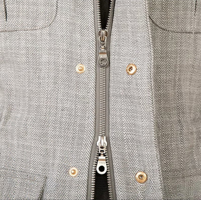 LNIANO-BAWEŁNIANY PŁASZCZ FEDERICO STEFANO