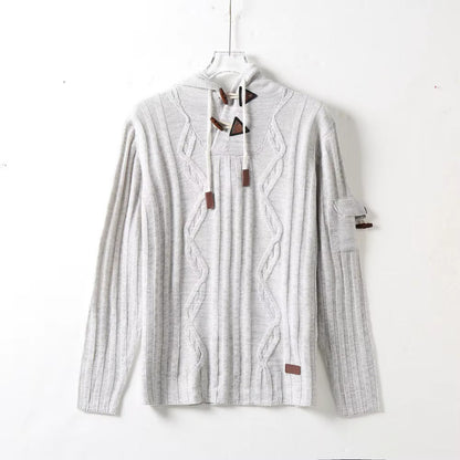 ODDYCHAJĄCY SWETER Z KAPTUREM MARCO TIZIANO