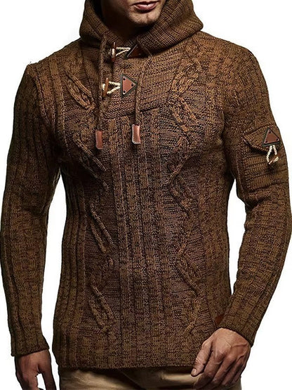 ODDYCHAJĄCY SWETER Z KAPTUREM MARCO TIZIANO