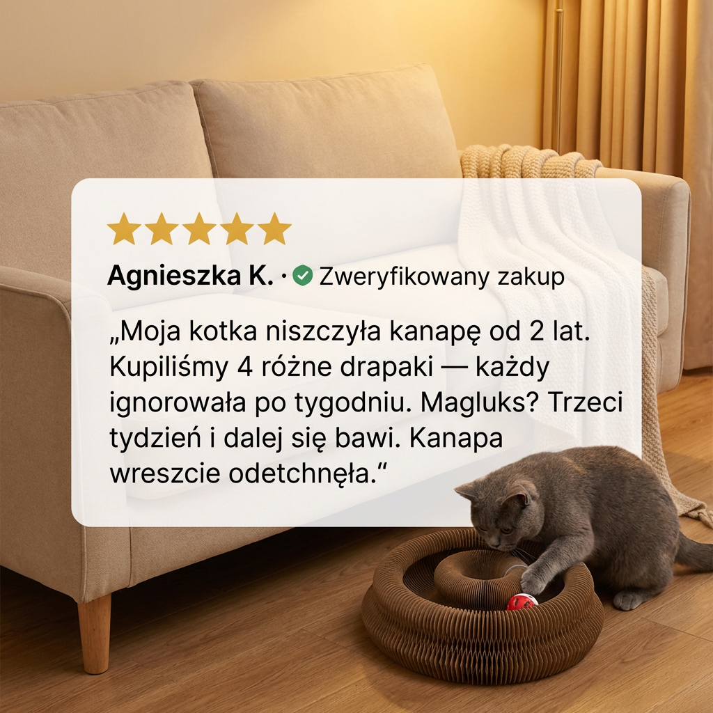 Interaktywny Drapak Dla Kotów Magluks