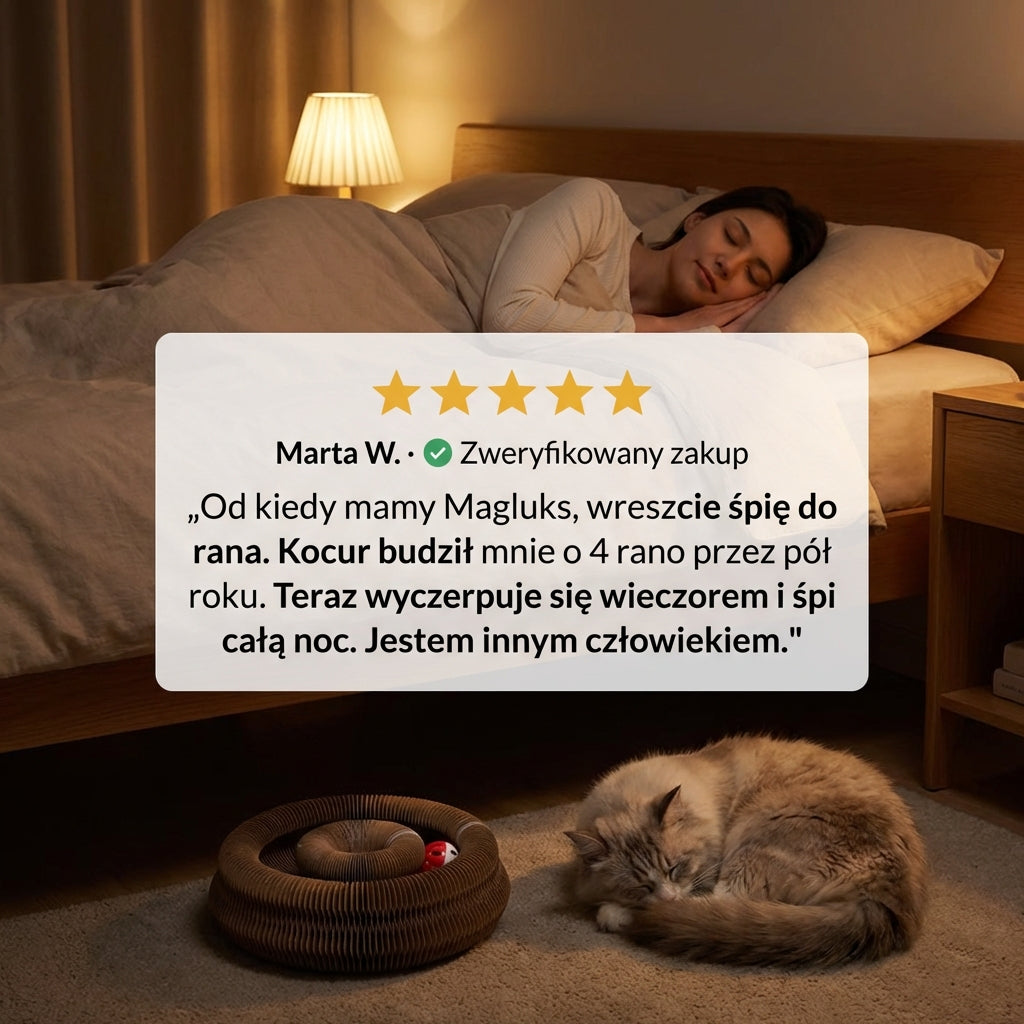 Interaktywny Drapak Dla Kotów Magluks